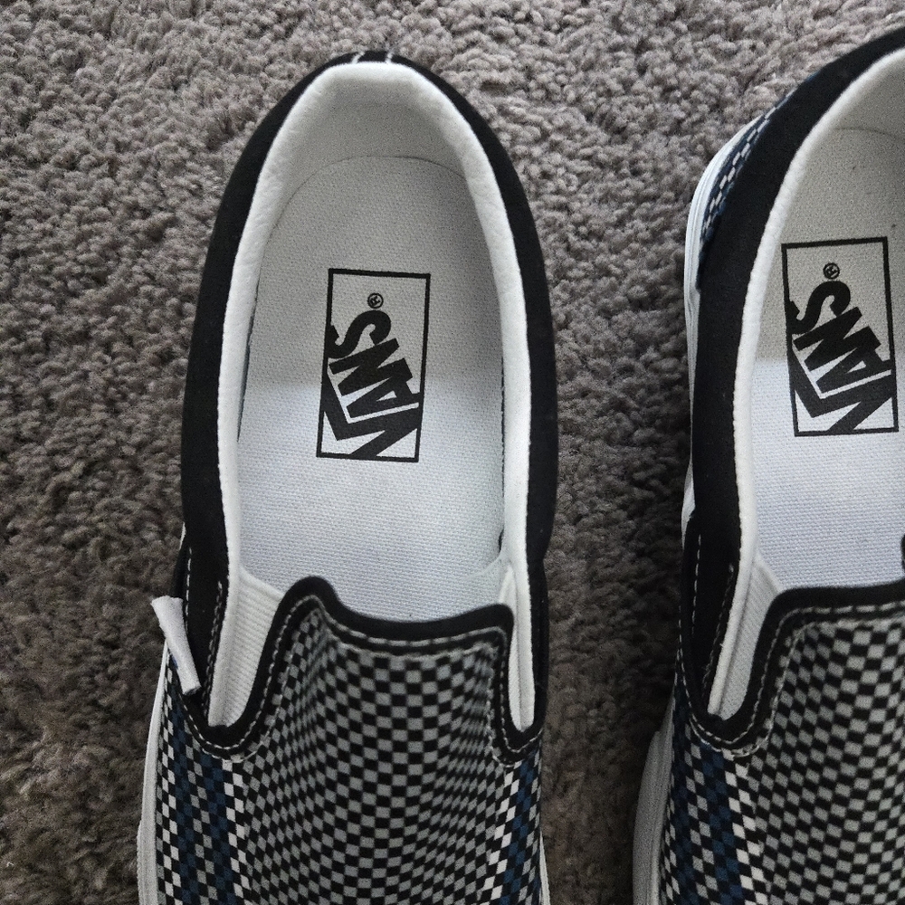 Vans Classic Slip On Checkered Multi Women Size 8 102025 - Picture 3 of 7